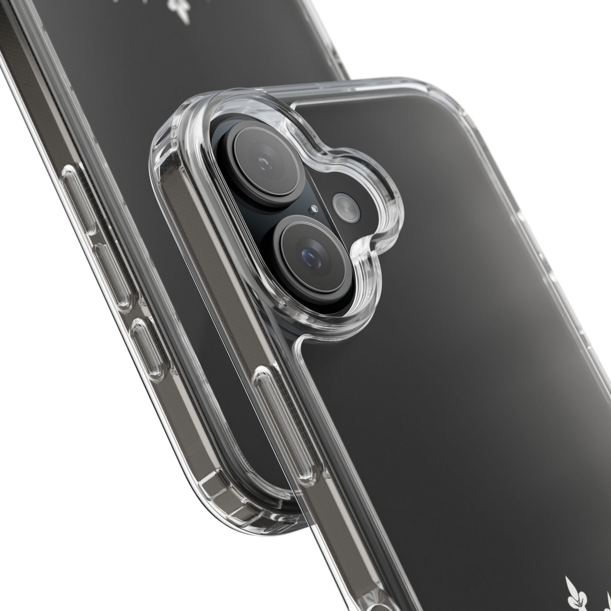 Clear Phone Case — "Chosen Status" Crown Clear Protective iPhone Case