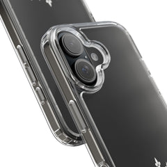 Clear Phone Case — "Chosen Status" Crown Clear Protective iPhone Case