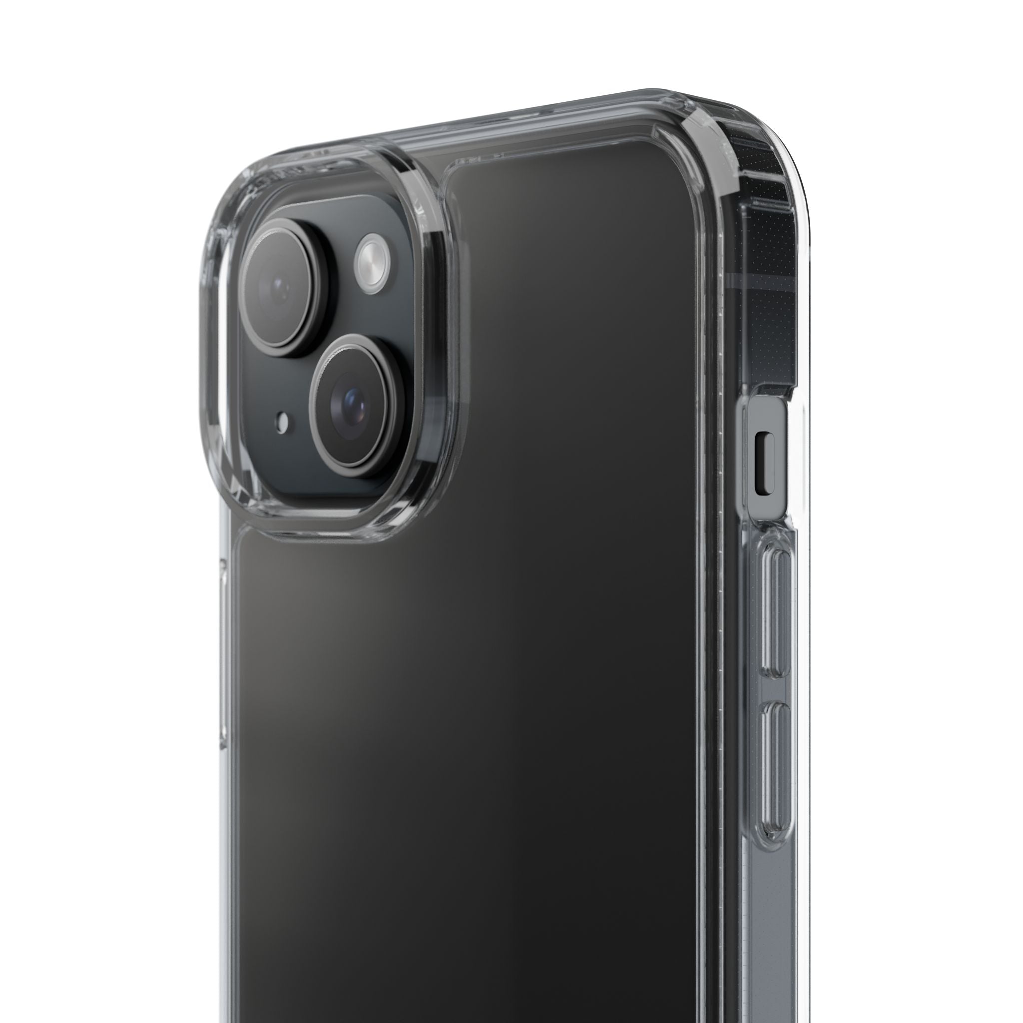 Clear Phone Case — "Chosen Status" Crown Clear Protective iPhone Case
