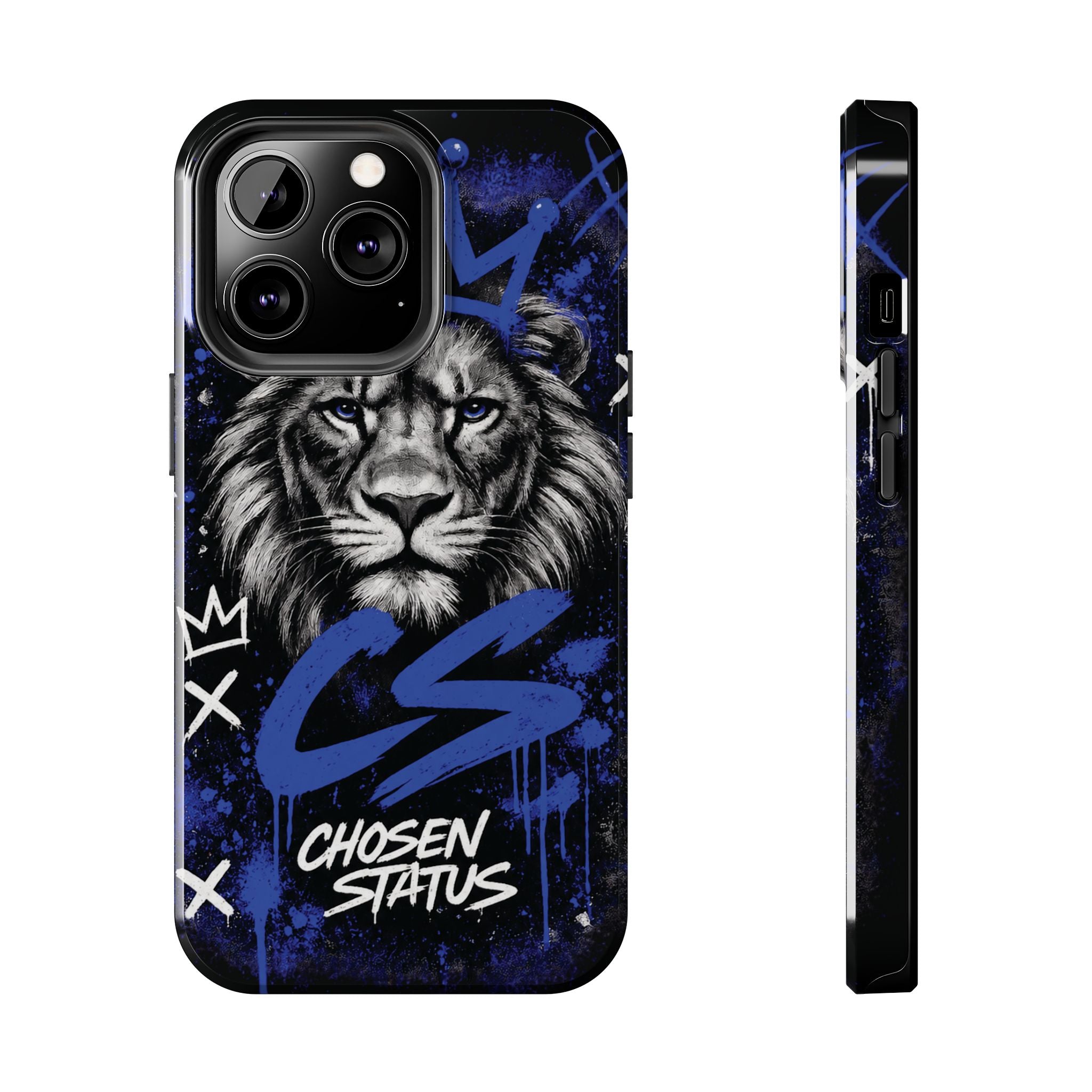 Lion 'Chosen Status' Tough Phone Case — Protective Urban Graphic Case
