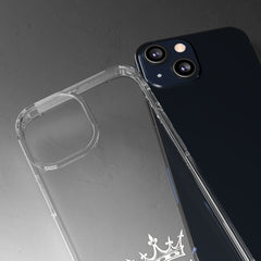 Clear Phone Case — "Chosen Status" Crown Clear Protective iPhone Case