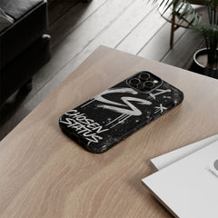 Phone Case — 'CS Chosen Status' Black Graffiti Protective Case