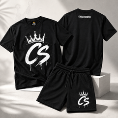 All Black Premium Cotton Set