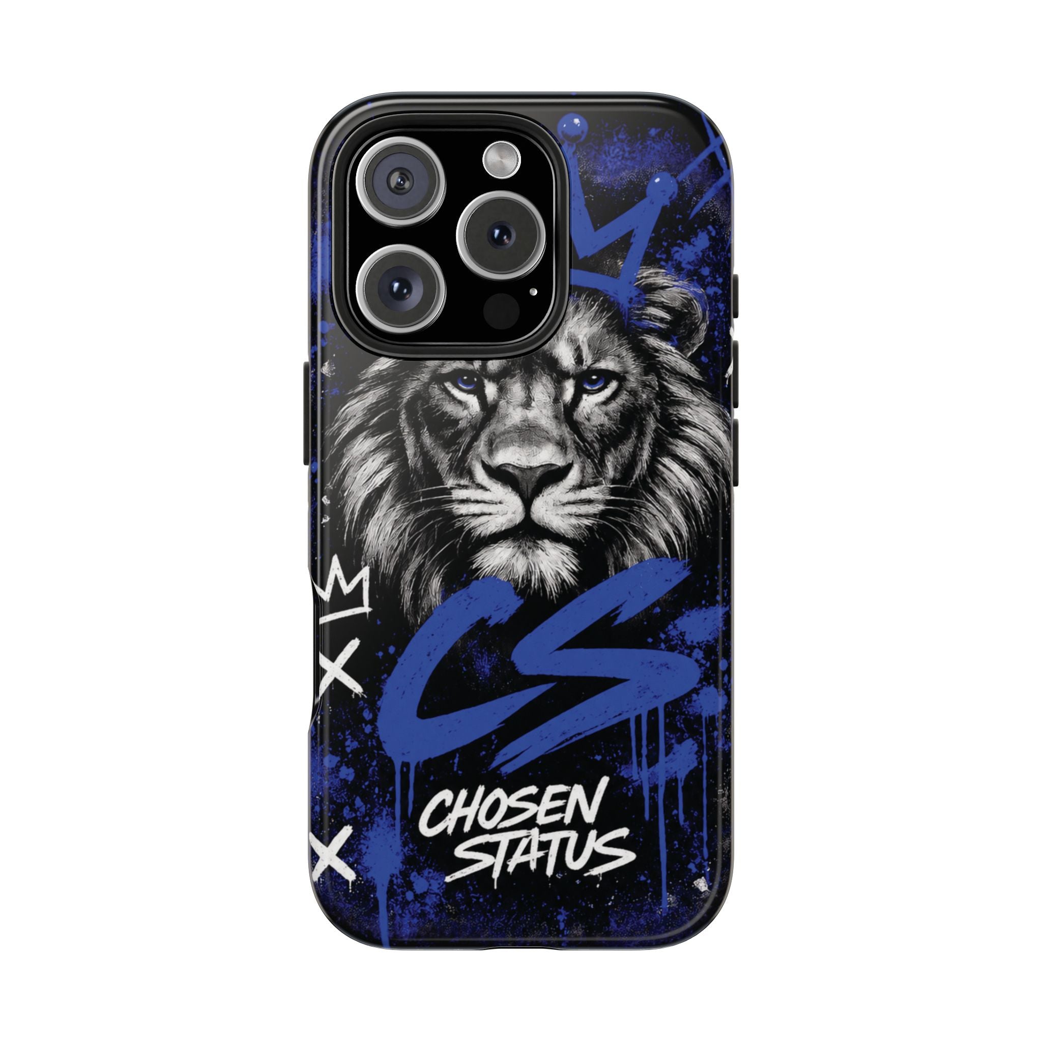 Lion 'Chosen Status' Tough Phone Case — Protective Urban Graphic Case