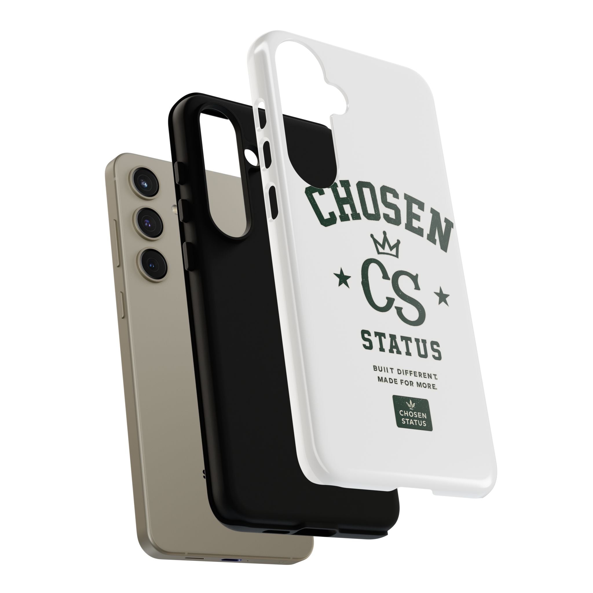 Chosen Status Phone Case – Protective Tough Case with CS Crest Design
