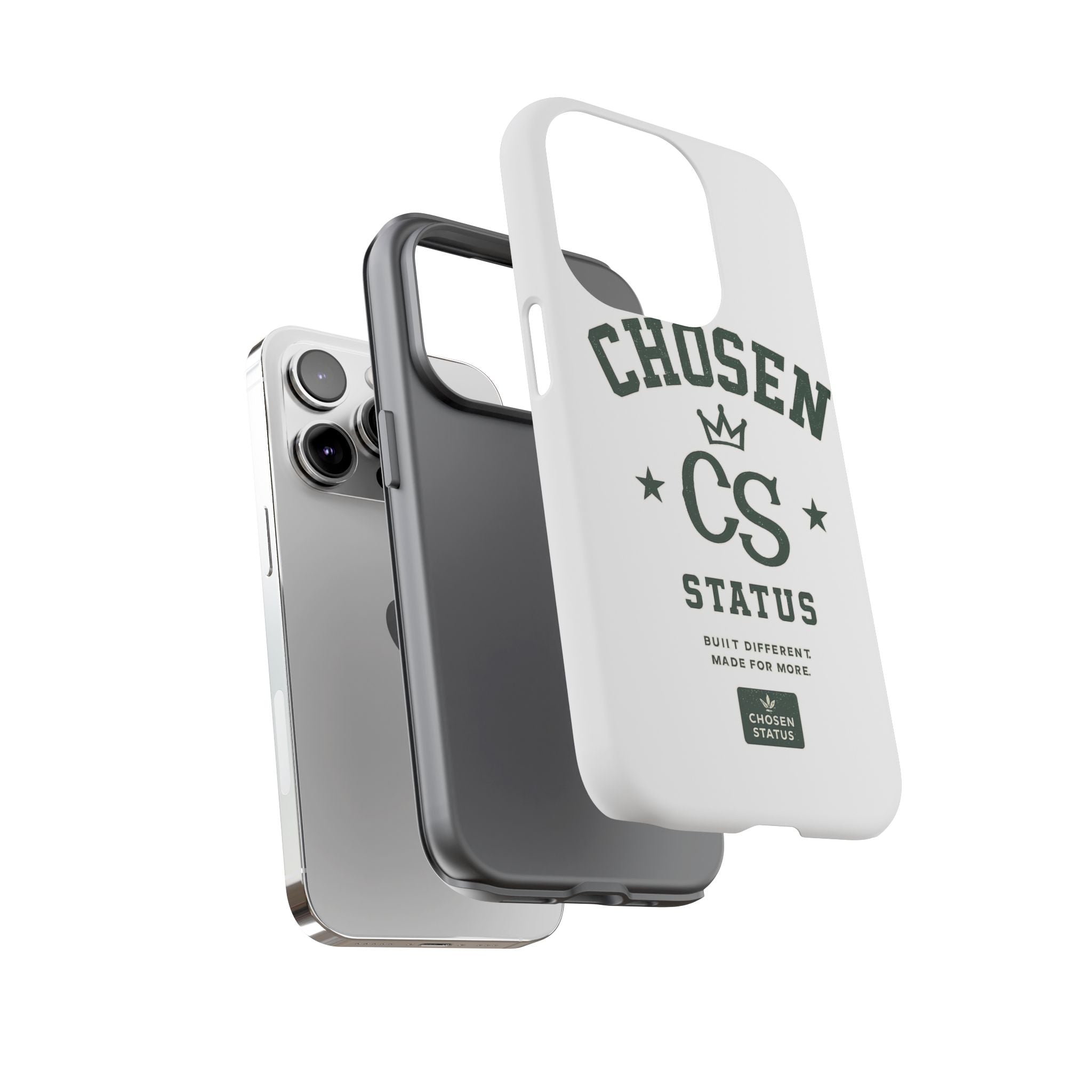 Chosen Status Phone Case – Protective Tough Case with CS Crest Design