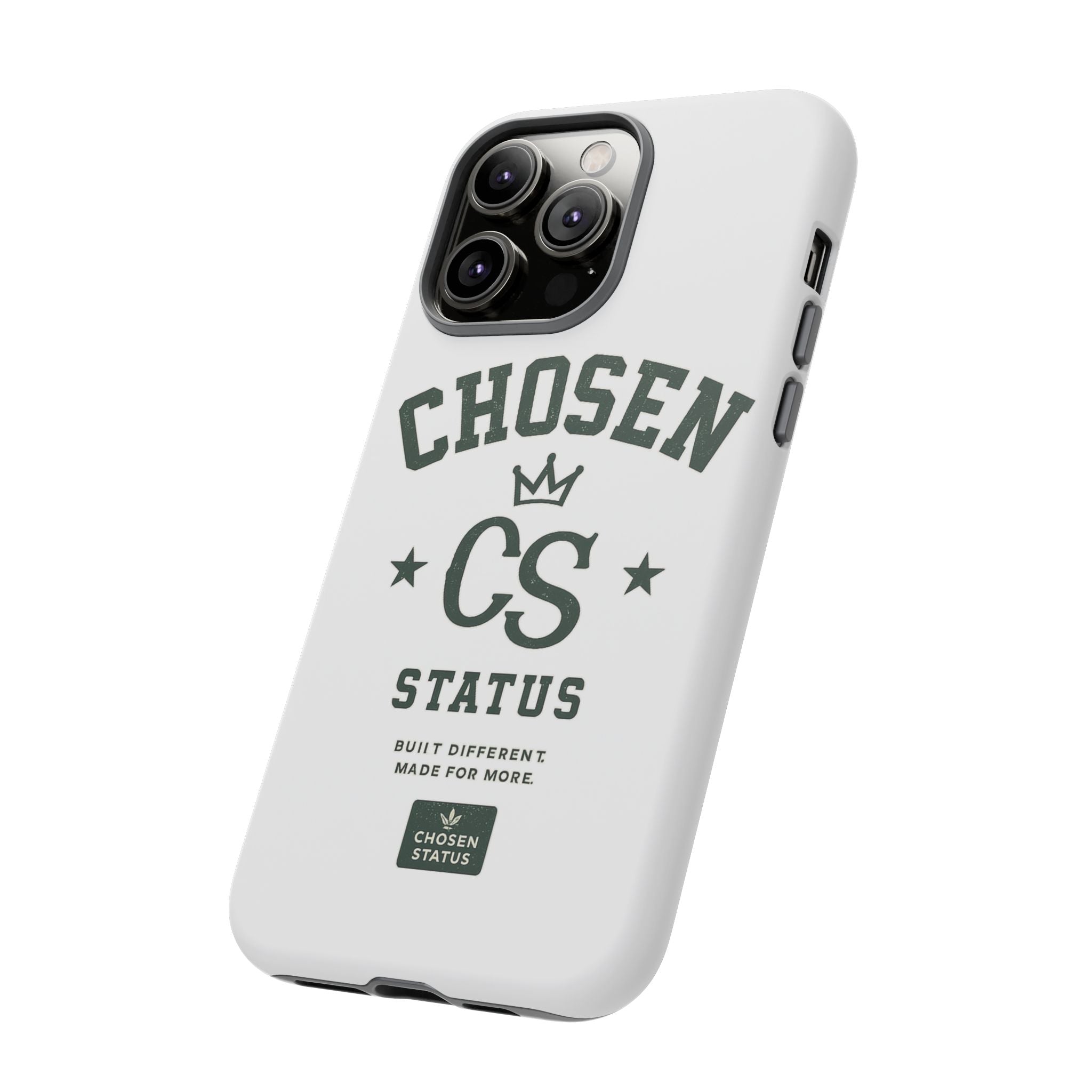 Chosen Status Phone Case – Protective Tough Case with CS Crest Design