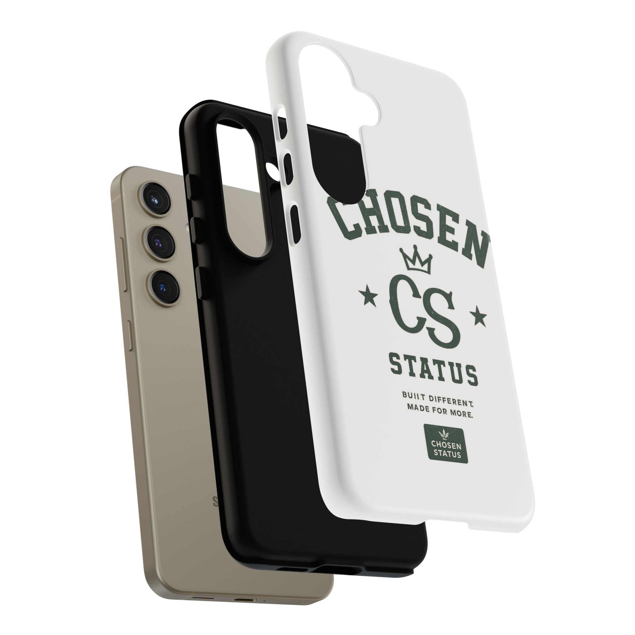 Chosen Status Phone Case – Protective Tough Case with CS Crest Design