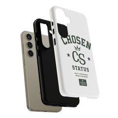 Chosen Status Phone Case – Protective Tough Case with CS Crest Design
