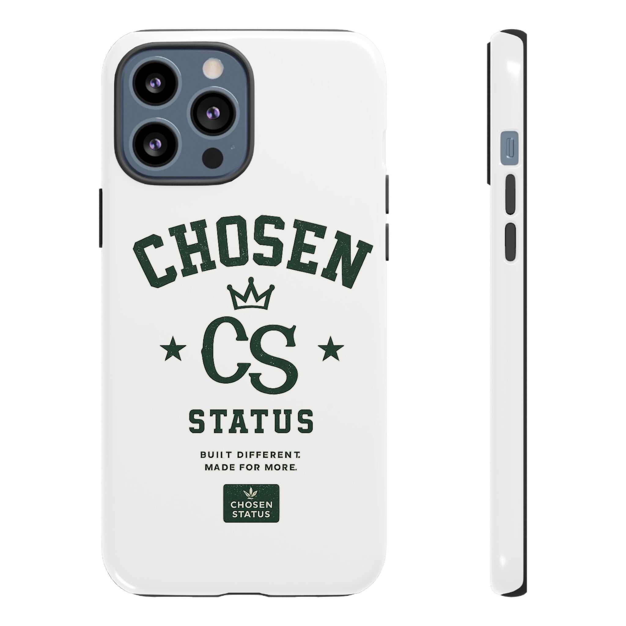 Chosen Status Phone Case – Protective Tough Case with CS Crest Design