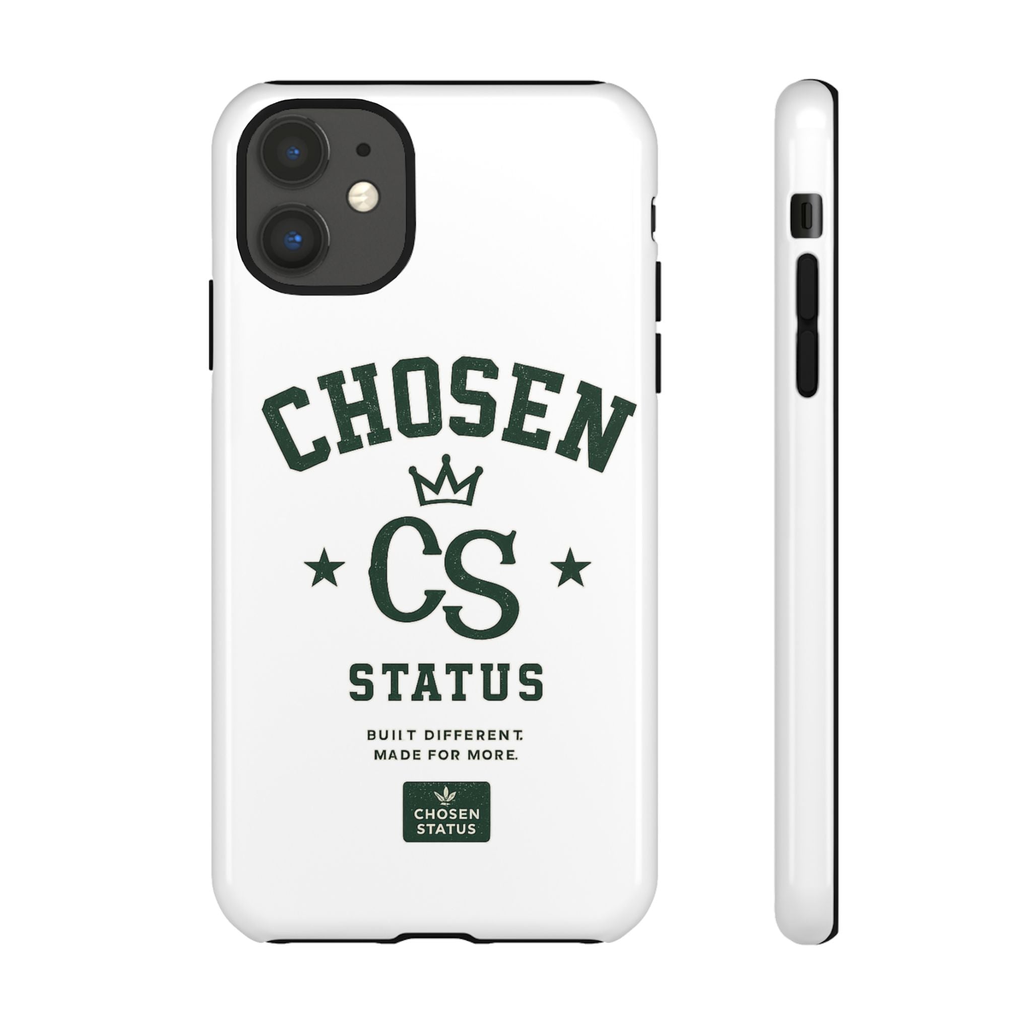 Chosen Status Phone Case – Protective Tough Case with CS Crest Design
