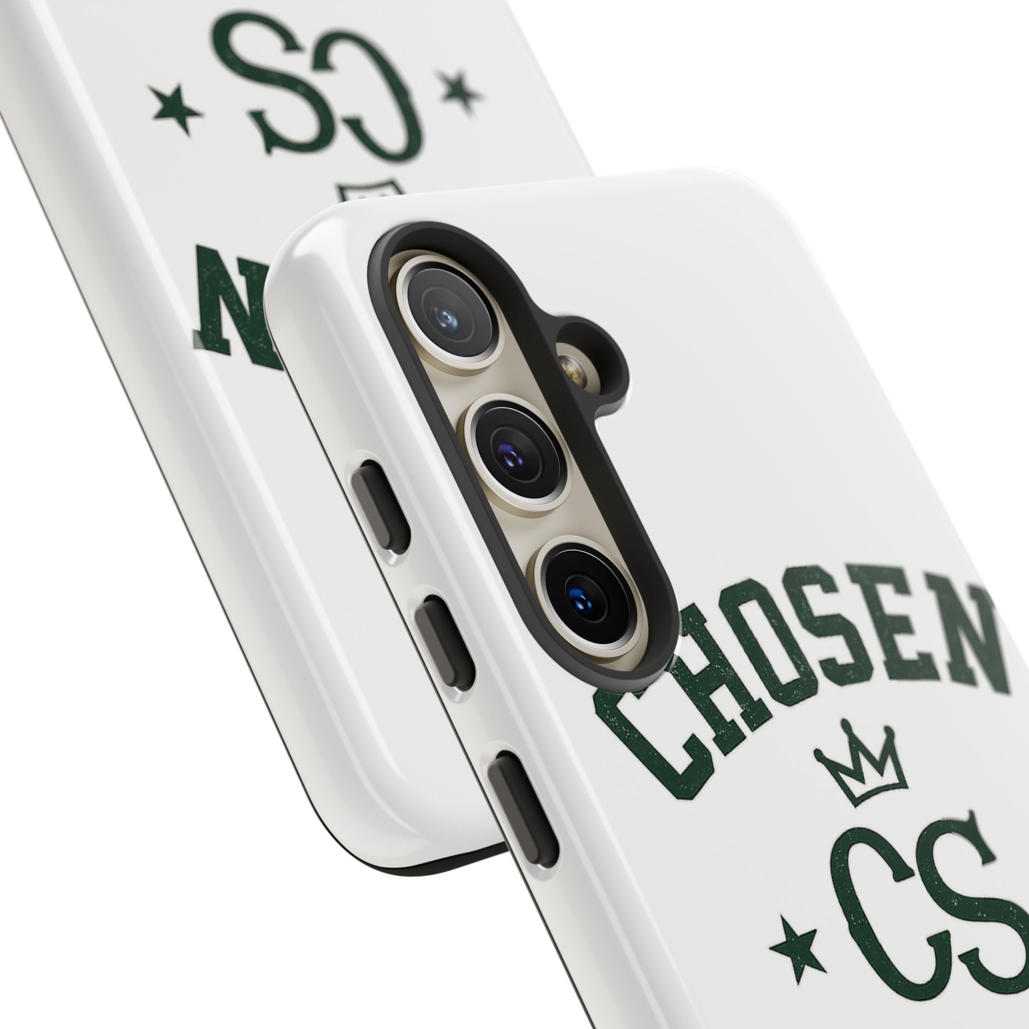 Chosen Status Phone Case – Protective Tough Case with CS Crest Design