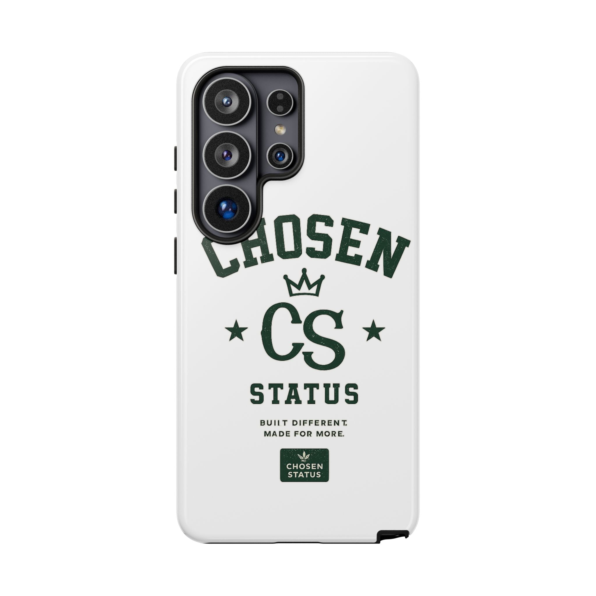 Chosen Status Phone Case – Protective Tough Case with CS Crest Design