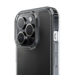 Clear Phone Case — "Chosen Status" Crown Clear Protective iPhone Case