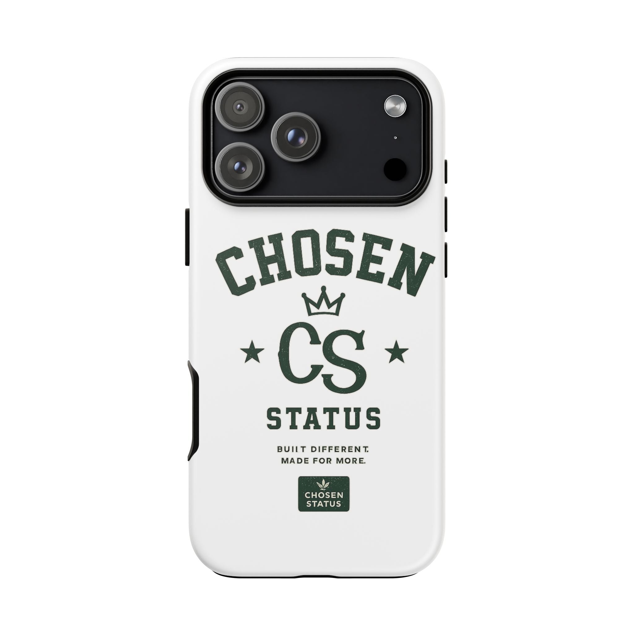 Chosen Status Phone Case – Protective Tough Case with CS Crest Design