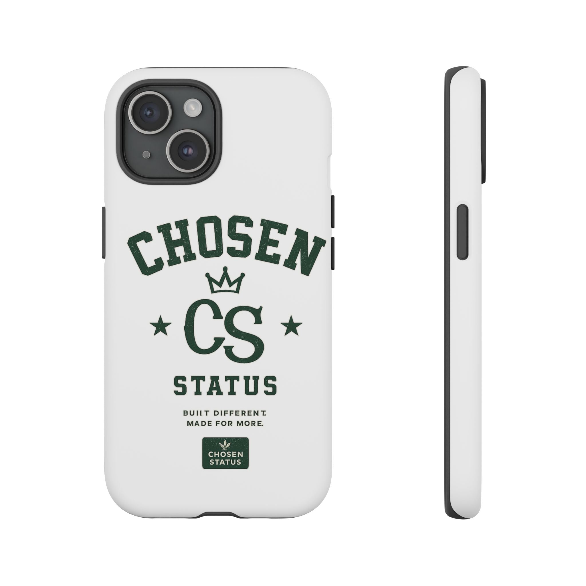 Chosen Status Phone Case – Protective Tough Case with CS Crest Design