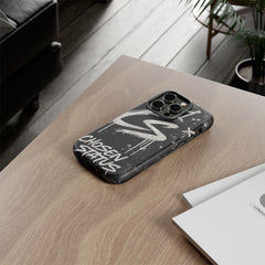 Phone Case — 'CS Chosen Status' Black Graffiti Protective Case