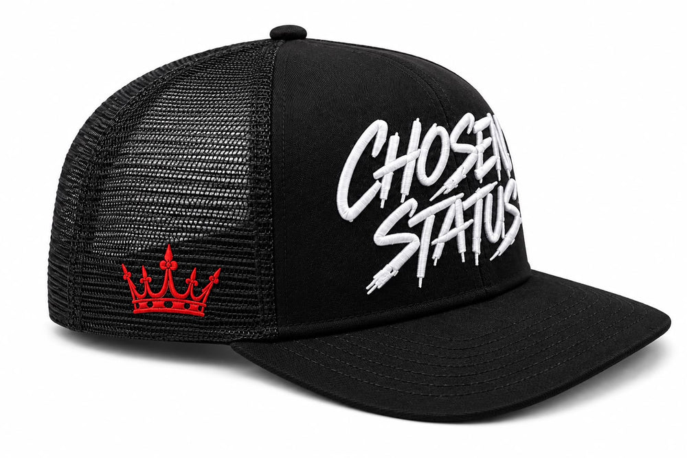 CHOSEN STATUS SCRIPT TRUCKER HATS