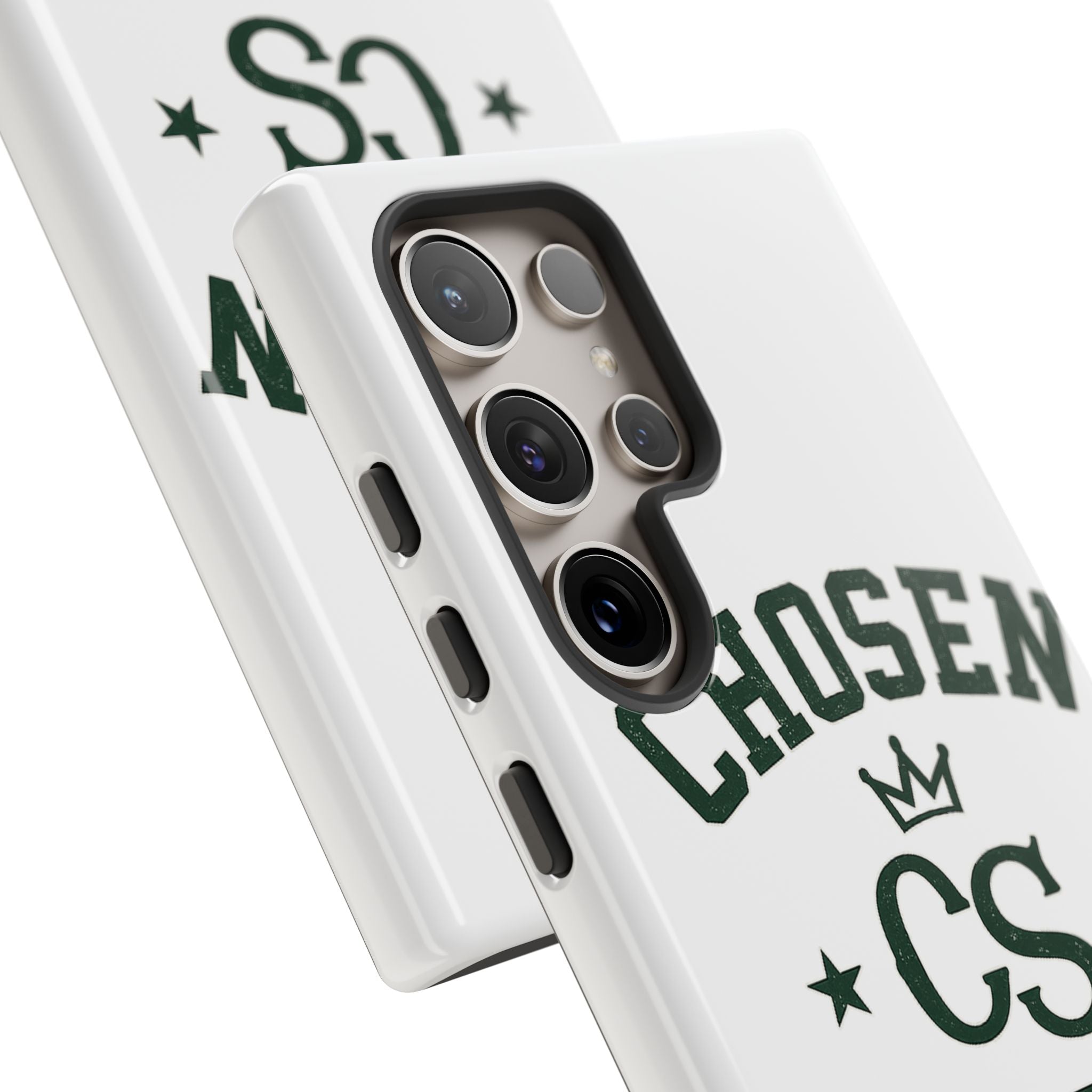 Chosen Status Phone Case – Protective Tough Case with CS Crest Design