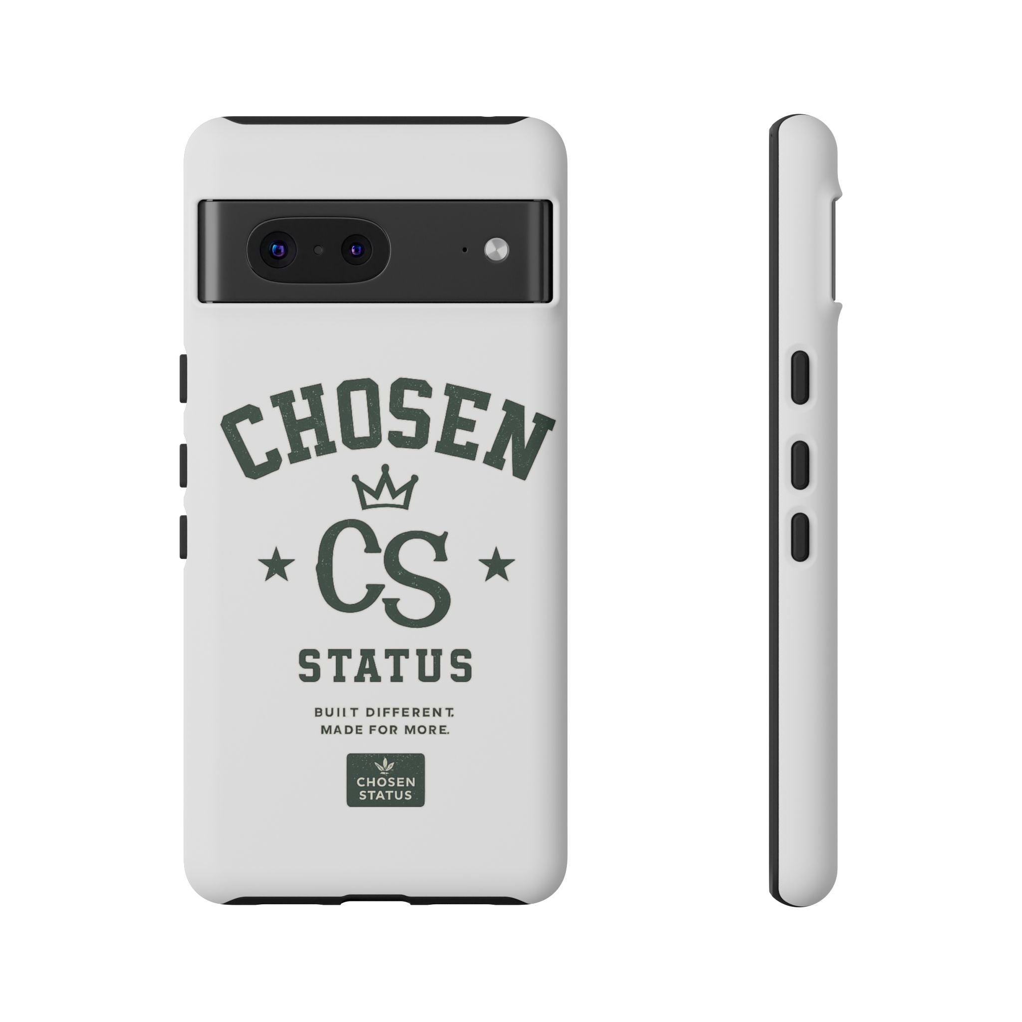 Chosen Status Phone Case – Protective Tough Case with CS Crest Design