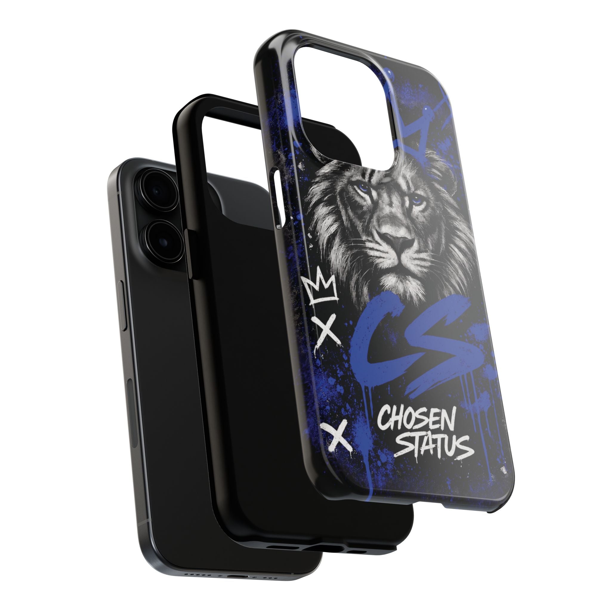 Lion 'Chosen Status' Tough Phone Case — Protective Urban Graphic Case