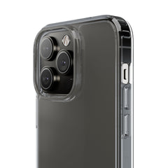 Clear Phone Case — "Chosen Status" Crown Clear Protective iPhone Case