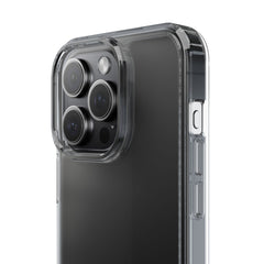 Clear Phone Case — "Chosen Status" Crown Clear Protective iPhone Case