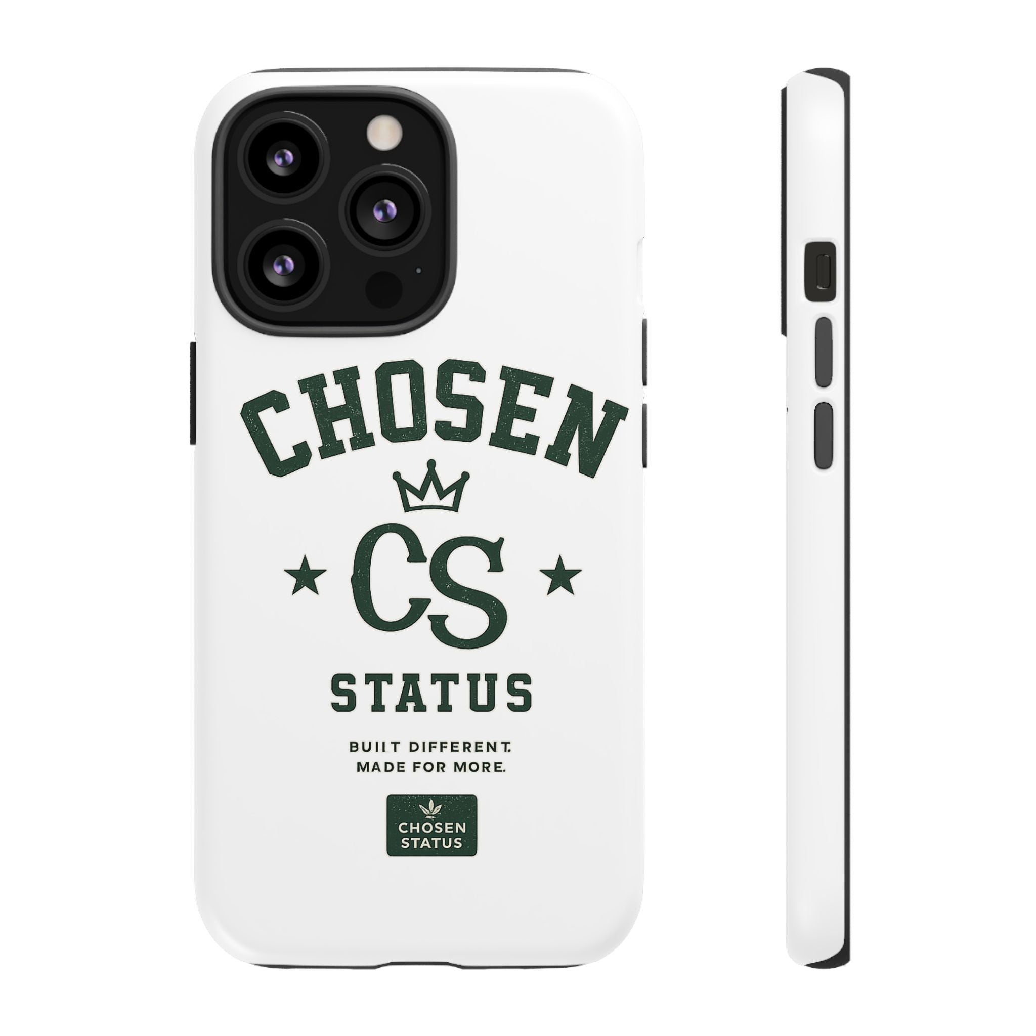 Chosen Status Phone Case – Protective Tough Case with CS Crest Design