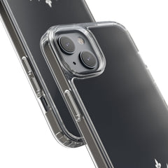 Clear Phone Case — "Chosen Status" Crown Clear Protective iPhone Case