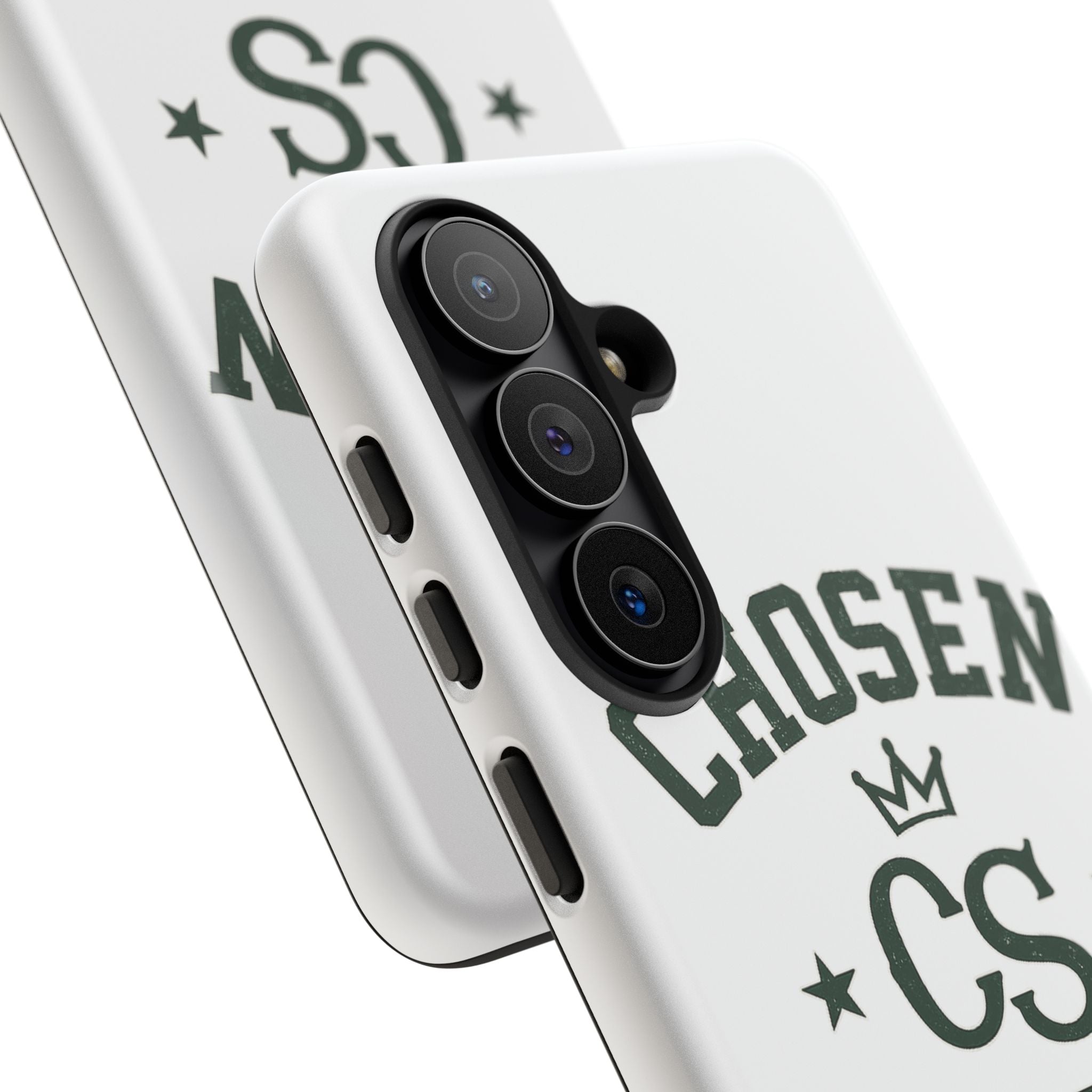 Chosen Status Phone Case – Protective Tough Case with CS Crest Design