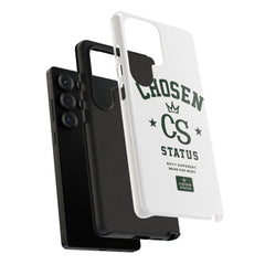Chosen Status Phone Case – Protective Tough Case with CS Crest Design
