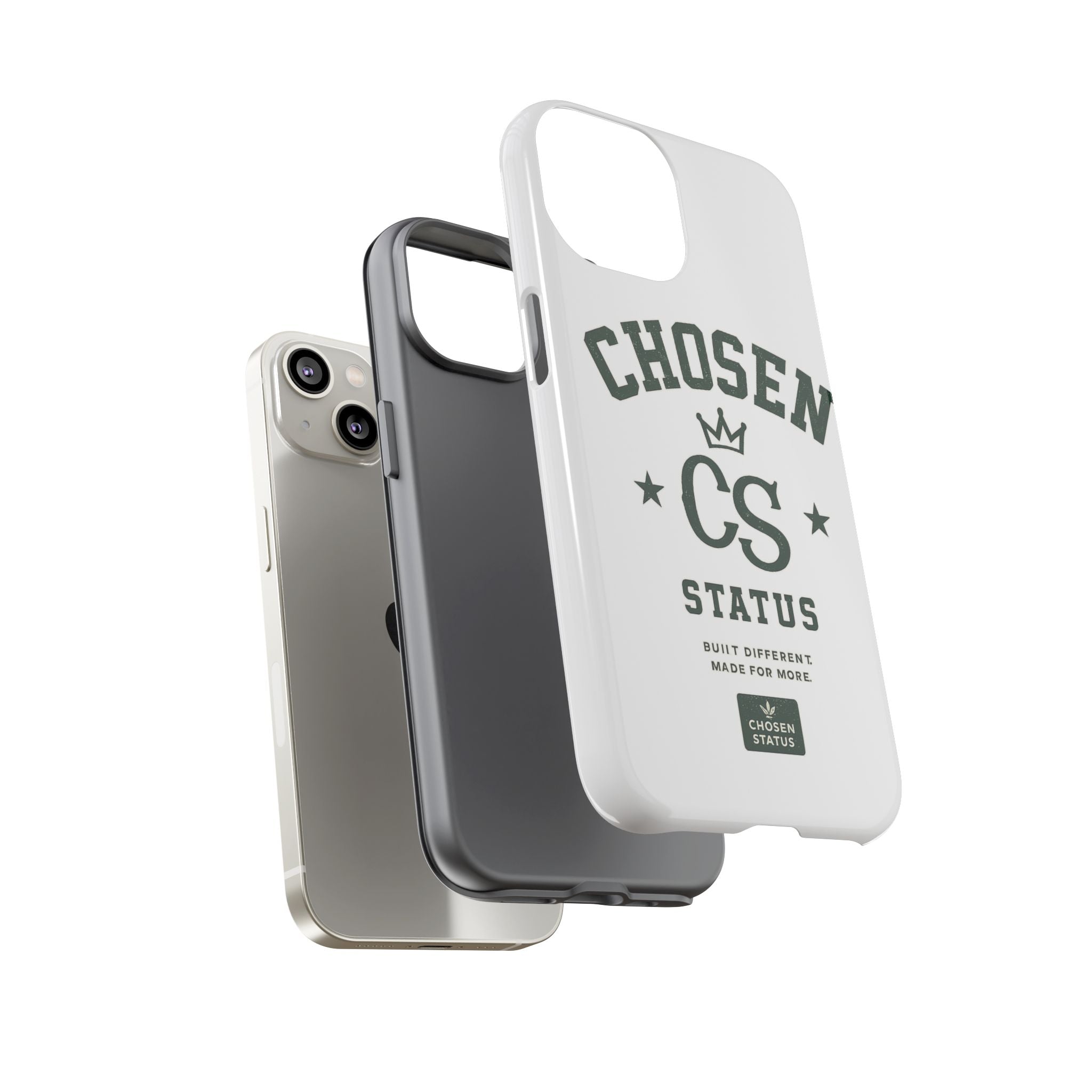 Chosen Status Phone Case – Protective Tough Case with CS Crest Design