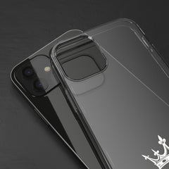 Clear Phone Case — "Chosen Status" Crown Clear Protective iPhone Case