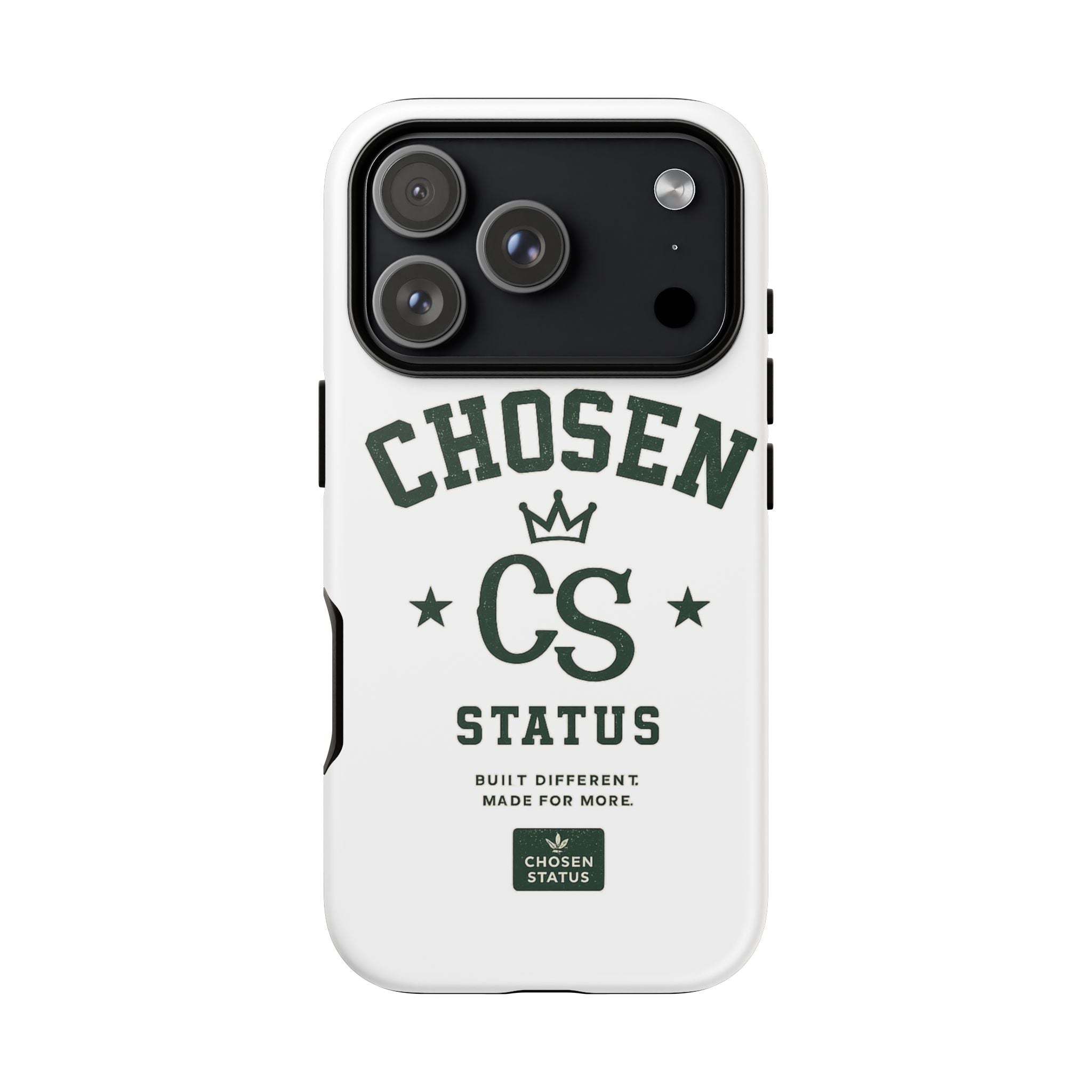 Chosen Status Phone Case – Protective Tough Case with CS Crest Design