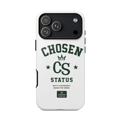 Chosen Status Phone Case – Protective Tough Case with CS Crest Design