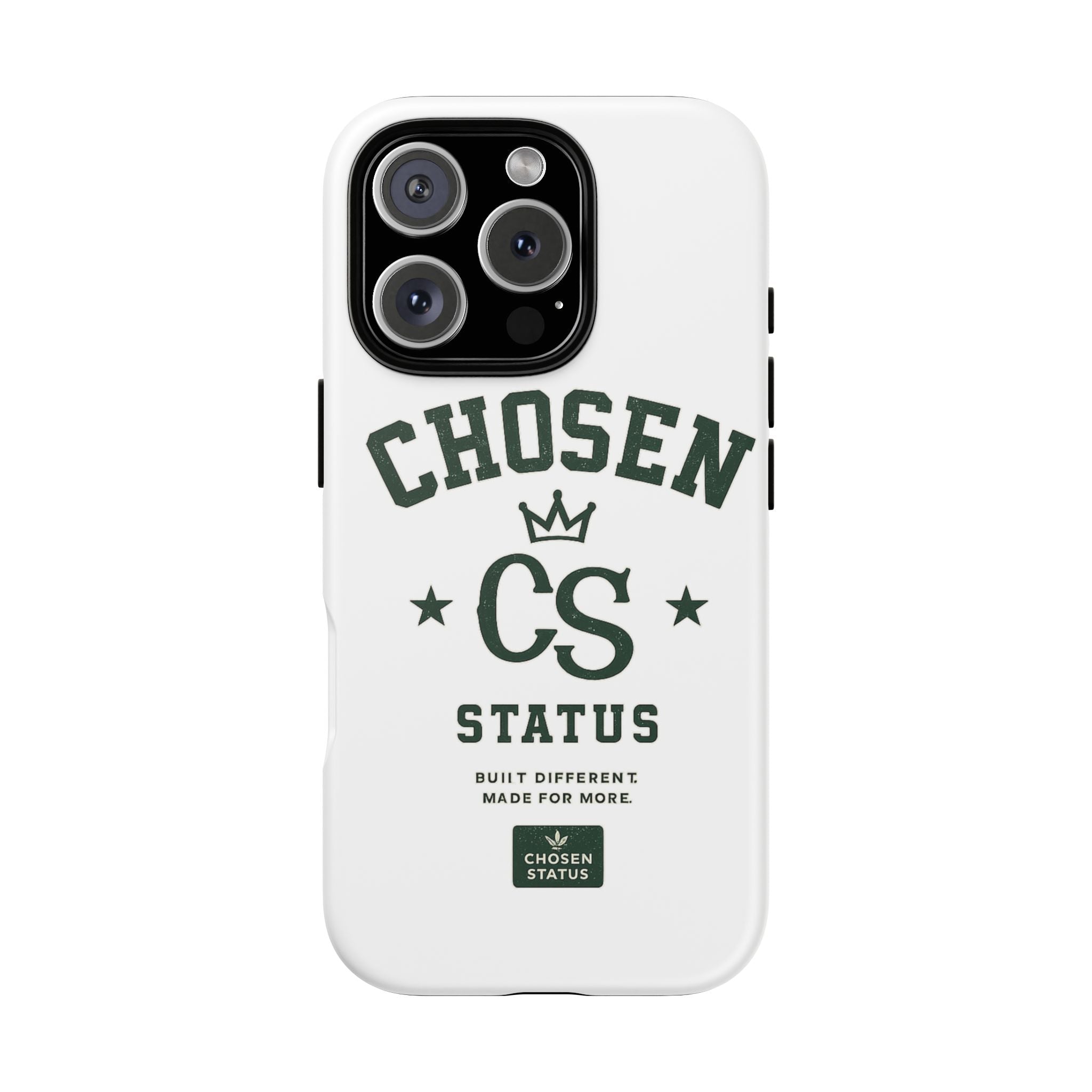 Chosen Status Phone Case – Protective Tough Case with CS Crest Design