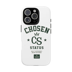 Chosen Status Phone Case – Protective Tough Case with CS Crest Design