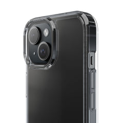 Clear Phone Case — "Chosen Status" Crown Clear Protective iPhone Case