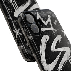 Phone Case — 'CS Chosen Status' Black Graffiti Protective Case
