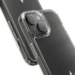 Clear Phone Case — "Chosen Status" Crown Clear Protective iPhone Case