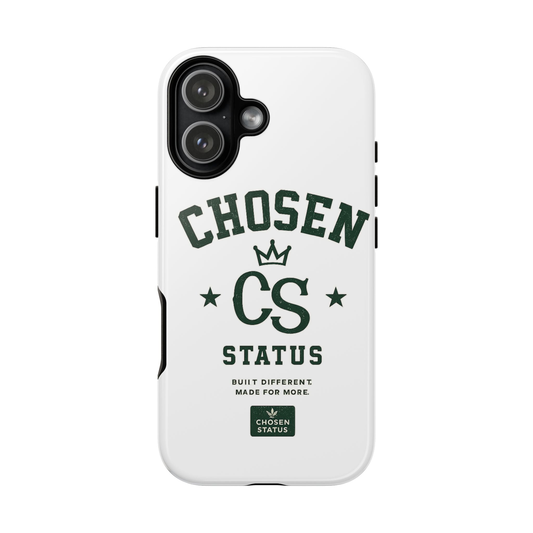 Chosen Status Phone Case – Protective Tough Case with CS Crest Design