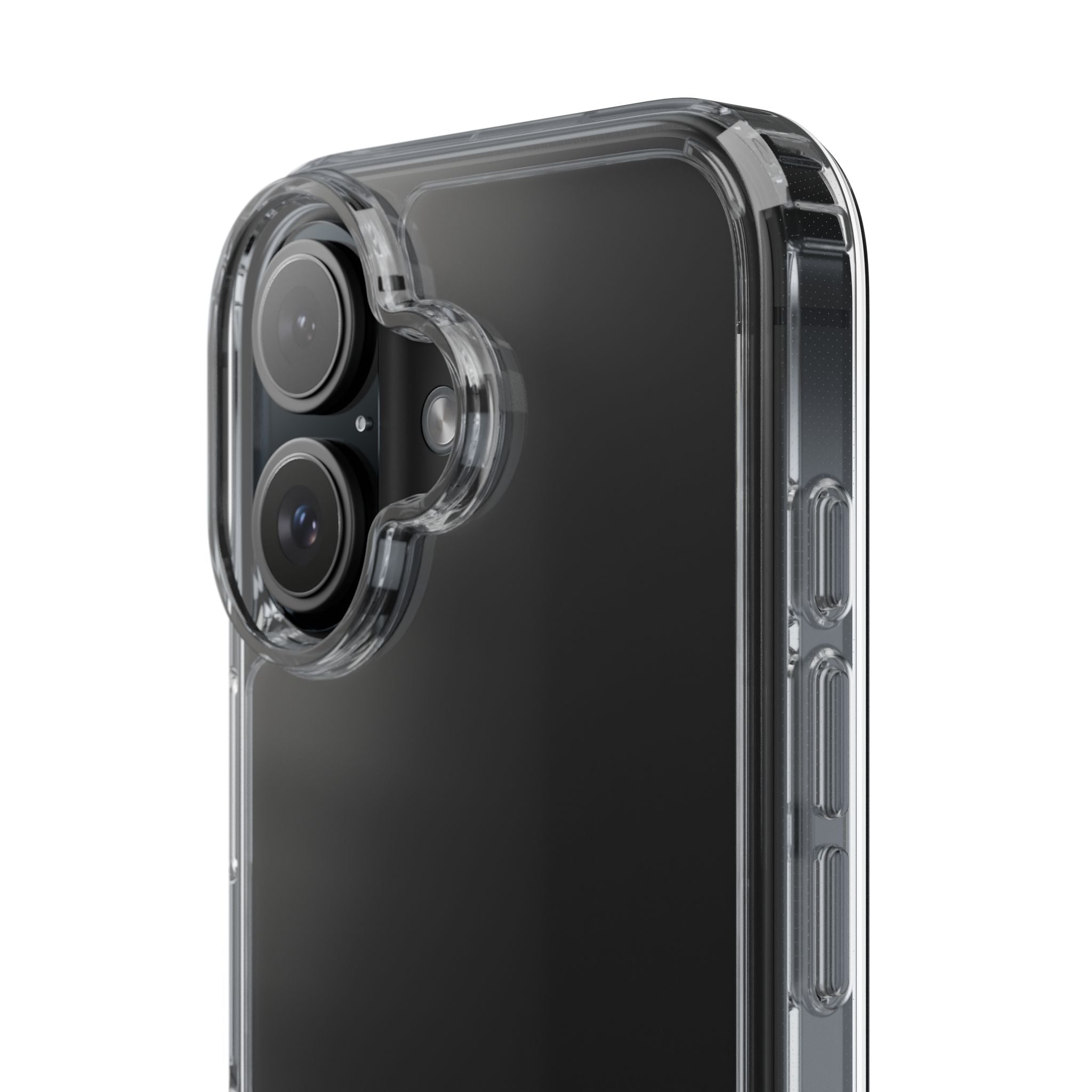 Clear Phone Case — "Chosen Status" Crown Clear Protective iPhone Case