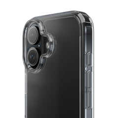 Clear Phone Case — "Chosen Status" Crown Clear Protective iPhone Case