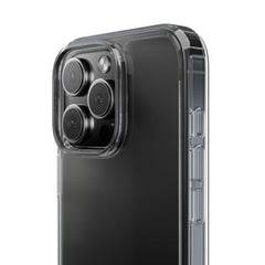 Clear Phone Case — "Chosen Status" Crown Clear Protective iPhone Case