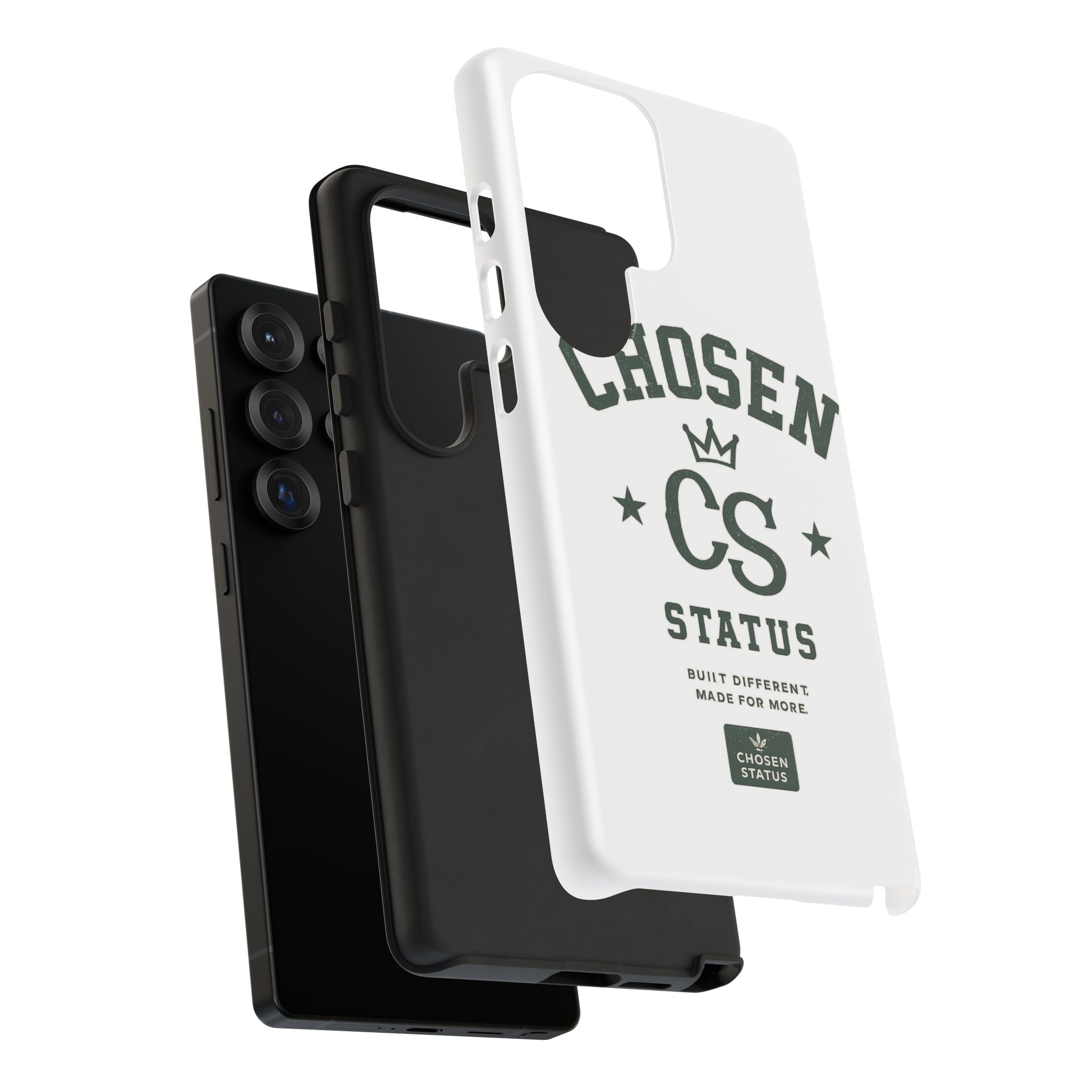 Chosen Status Phone Case – Protective Tough Case with CS Crest Design