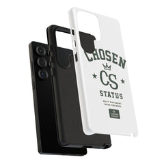 Chosen Status Phone Case – Protective Tough Case with CS Crest Design