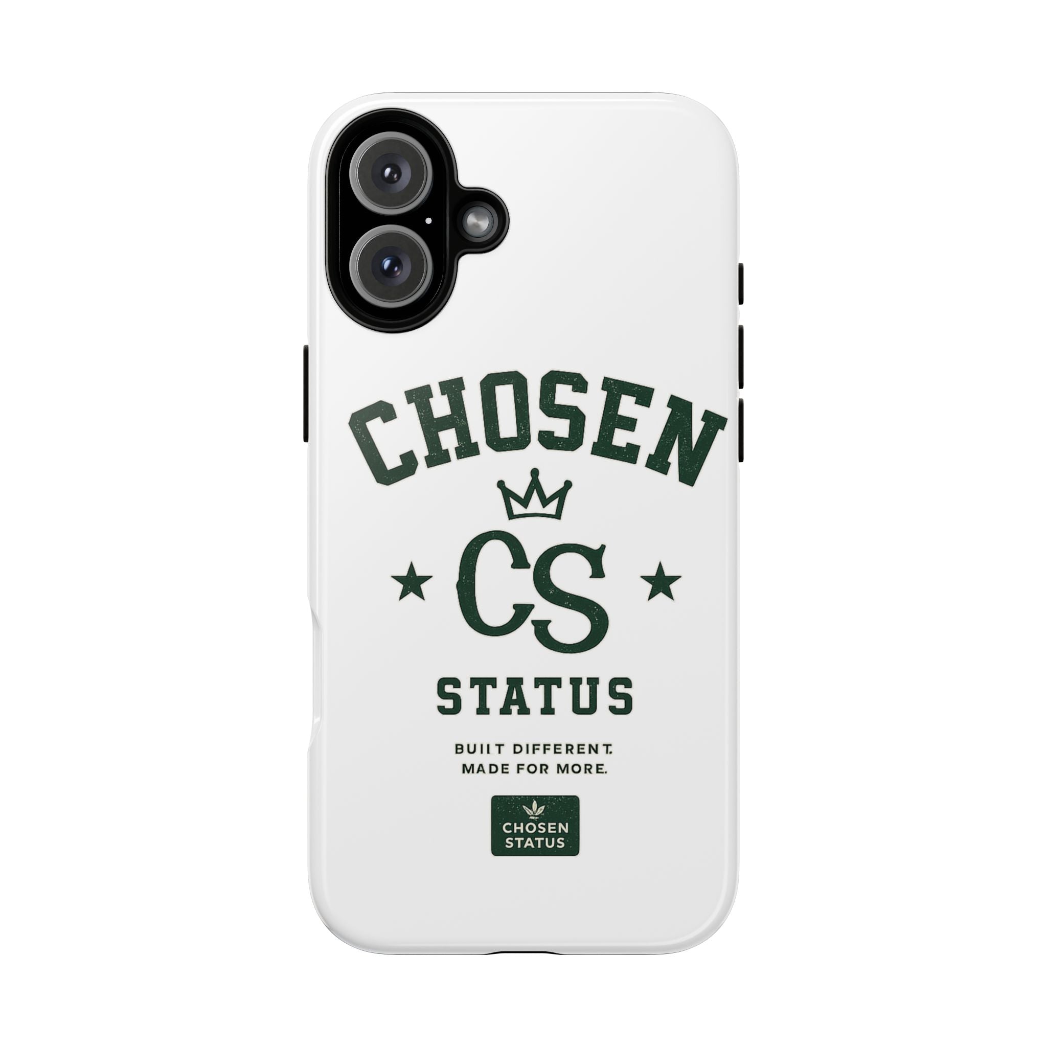 Chosen Status Phone Case – Protective Tough Case with CS Crest Design