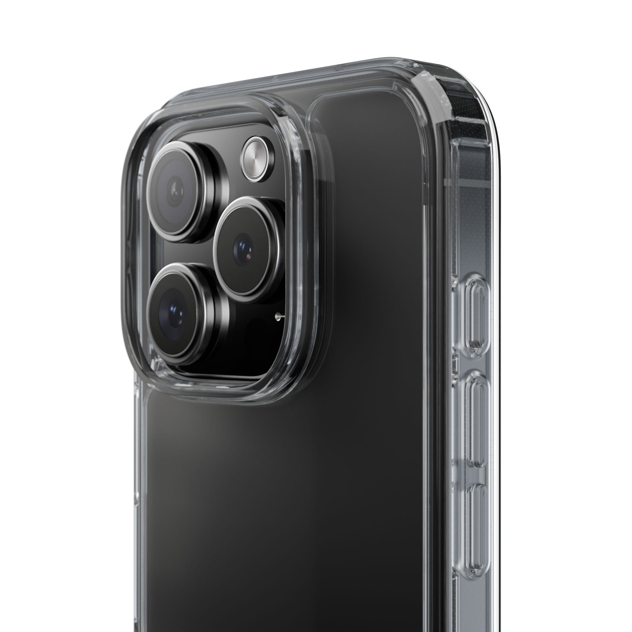 Clear Phone Case — "Chosen Status" Crown Clear Protective iPhone Case