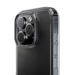Clear Phone Case — "Chosen Status" Crown Clear Protective iPhone Case