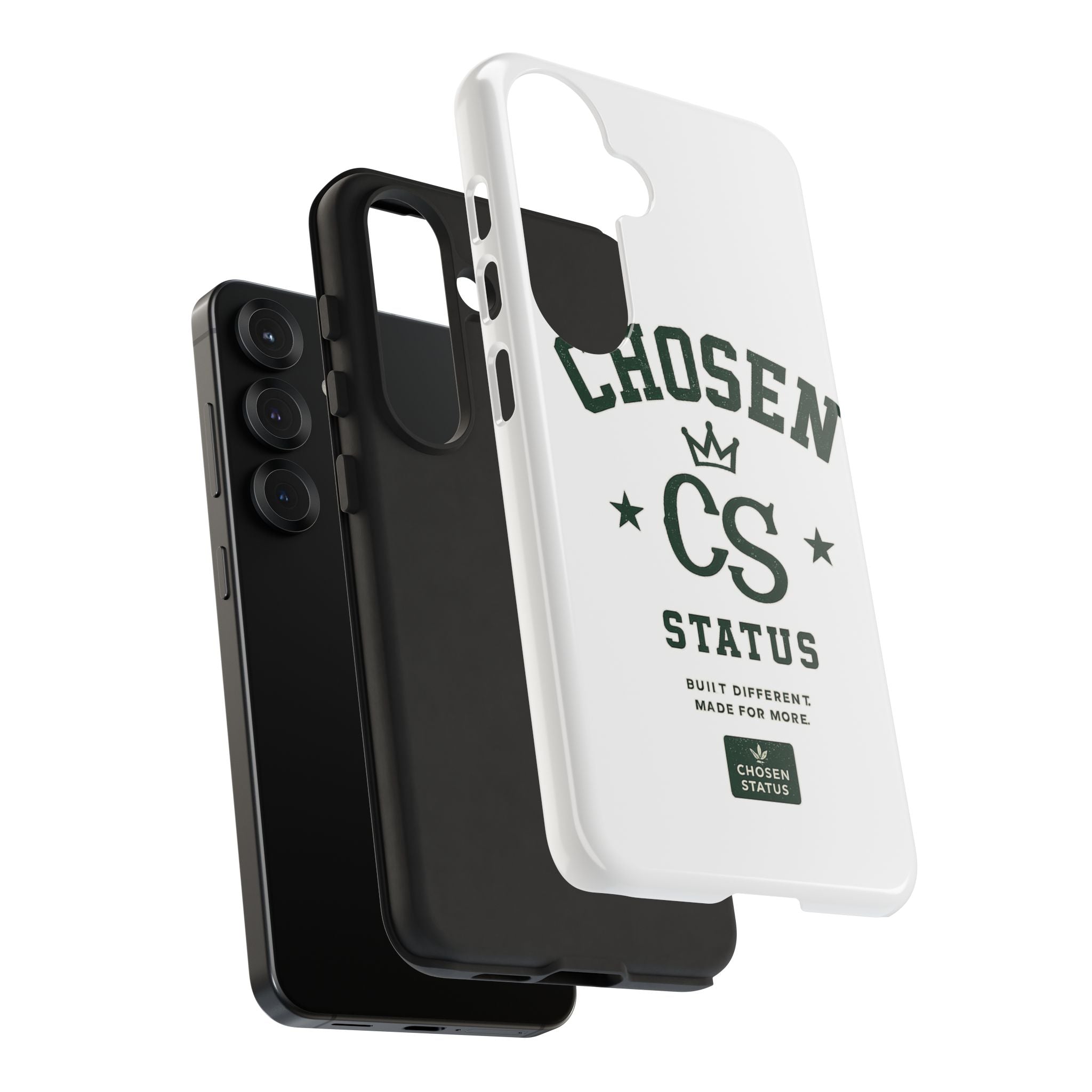 Chosen Status Phone Case – Protective Tough Case with CS Crest Design